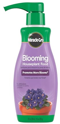 Miracle-Gro Blooming Houseplant Food - Fertilizer for Indoor Plants, 8 fl. oz.