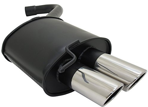 Novus Sportauspuff Gruppe N 2x76mm SR-Design