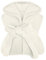 npluseins extra weicher Kapuzen-Bademantel aus Kuschelfleece - in modernen Farben und verschiedenen Größen - Unisex & wadenlang, S, weiß