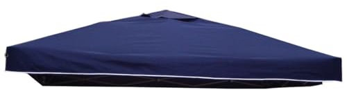 Pavillon Ersatz Dach LUKAS 3x3 m blau