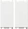 VIMAR 0T14041 PLANA Copriforo, numero pezzi 2, dimensioni 2.23 x 4.9 x 2.05 cm, colore bianco lucido