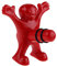 Kasstino Novelty Creative Bottle Stopper Corkscrew Bottle Opener Happy Man Tools (Stopper)
