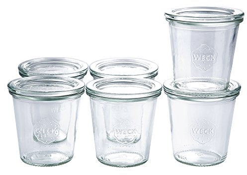 Weck Sturzglas, Glas, 12 Stück (1er Pack), 290