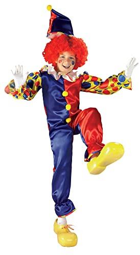 Rubie's Official Bubbles The Clown Costume, Kids Circus Costume