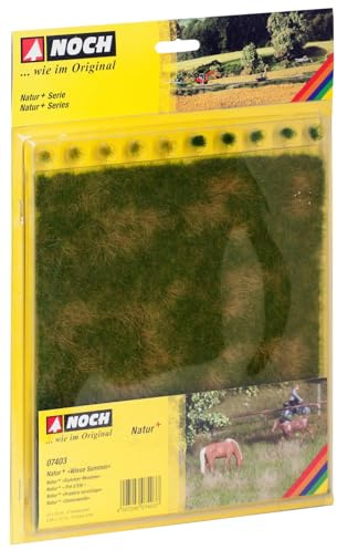 NOCH 07403 Summer Meadow Natur+ Mat 22x20cm with Grass Tufts (10)