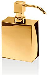 großer, rechteckiger Seifenspender, DW 470, von Decor Walther (Gold)