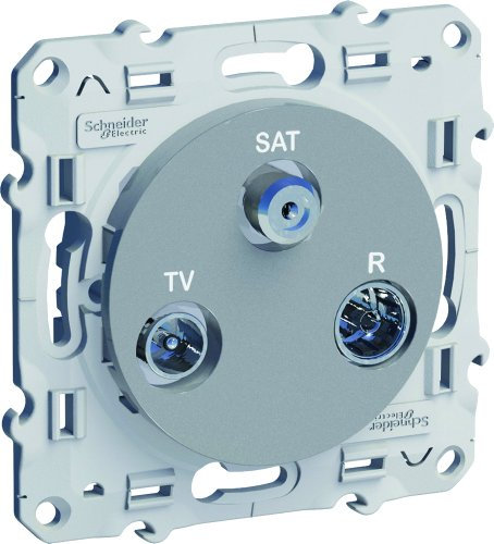 Schneider Electric SC5S53A461 PRISE ODACE TV/SAT/FM ALU