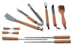 VALIGIA CON ACCESSORI PER BARBECUE 12PZ D5 (013949)