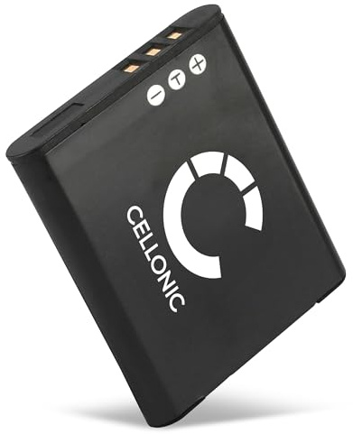 CELLONIC, Akku für Kamera, kompatibel mit Casio Exilim EX-TR300, EX-FR100, EX-TR15 (3.7V, 730mAh)
