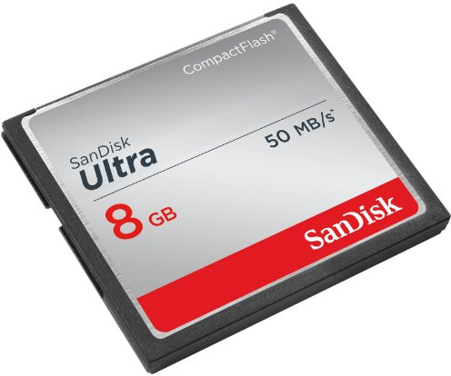 SanDisk Ultra Compact Flash 8 GB UDMA7 Memory Card up to 50 MB/s
