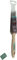 Axus Decor Silk Cutter Brush (Mink Series) - 1/25mm - Angled For Cutting In Walls, Ceilings & Woodwork Edges, Smooth, Natural Bristles, Bamboo Handles, Rust-Resistant Stainless Steel