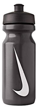 NIKE Unisex Big Mouth Water Bottle, Black/Black/White, 650 ml, Plastic
