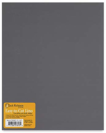 Unmounted Easy-to-Cut Linoleum 8 in. x 10 in. by Richeson