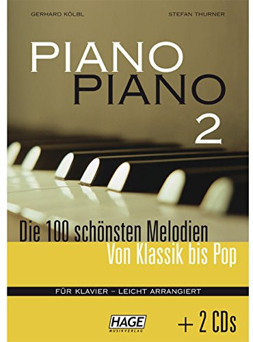 Edition Hage Piano Piano - Band 2 - für Klavier - Leicht + CDs