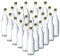 BALLIIHOO Pack Of 24 x 1 Litre PET (Plastic) Clear Bottles