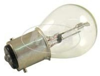 Biluxlampe 12V 35/35W - Bax15d - Glühlampe mit kleinem Sockel (z.B. für Zündanlage 50802) - (Markenlampe GLÜWO Germany)