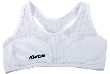 KWON Damen Brustschutz Cool Guard, Top, Weiß Oder Schwarz Kwon Weiß XL