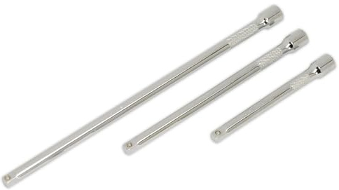 Sealey Ak6330 Extension Bar Set 3Pc 1/4Sq Drive
