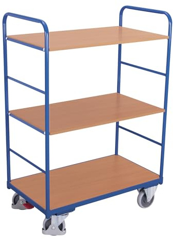 Etagenwagen hoch Traglast (kg): 250 Ladefläche: 1000 x 600 mm RAL 5010 Enzianblau