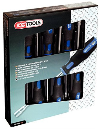 KS Tools 159.1200 Module tournevis porte-embout, 8pcs