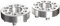 Rough Country 3,8 cm (1,5 Zoll) Spurverbreiterung für Jeep Wrangler TJ/Cherokee XJ – 1090, Aluminium