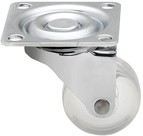 SOTECH Möbelrolle transparent Ø 35 mm ohne Bremse