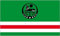 Fahne/Flagge Tschetschenien Wappen 90 x 150 cm