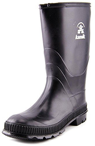 Kamik Stomp, Stivali di Gomma Unisex-Bambini, Nero (Black-Noir), 32 EU