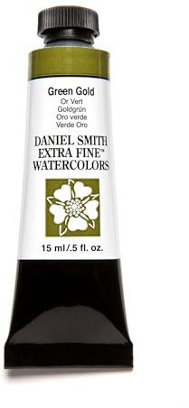 Daniel Smith Watercolour 15ml Tube (S2) - Green Gold (0139)