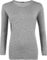 WearAll Ladies Long Sleeve T-Shirt Top Womens Plus Sizes Grey 20/22