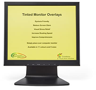 Crossbow Education: Monitor Overlay 17inch - Yellow