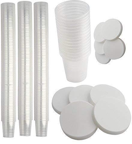 Medi-Inn Medikamentenbecher 240 Stück mit Deckel Becherfarbe transparent