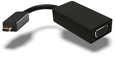 Icy Box IB-AC503 VGA (D-Sub) HDMI Type D (Micro) Noir