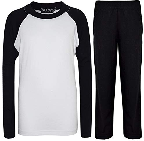 A2Z 4 Kids Girls Boys Pyjama Set Long Sleeve Loungewear Nightwear Suit