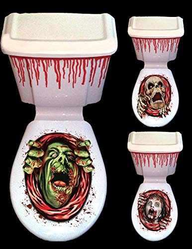 HORROR TOILET DECORATION