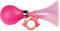 Campanello a trombetta rosa in plastica per bici bambina