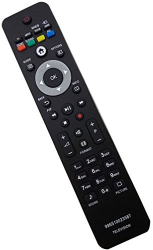 ALLIMITY 996510023587 Mando a Distancia Reemplazar por Philips TV 47PFL5604H/12 22PFL5604H/12 32PFL5404H/10 32PFL5604H/10 37PFL5604H/10 42PFL5604H/10 47PFL5604H/10 19PFL5404H/12 32PFL5404H/12