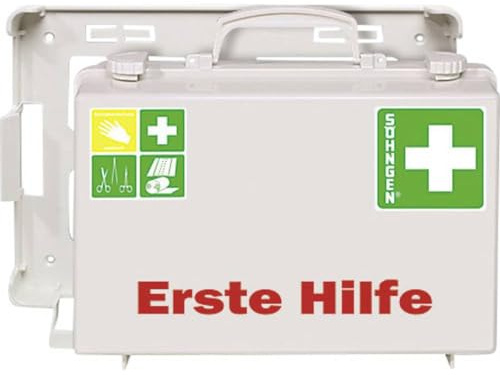Söhngen 0301139 Erste-Hilfe-Set im Koffer SN-CD DIN 13157 weiß