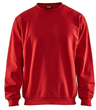 Blakläder Sweatshirt in vielen Farben 100% Baumwolle, Farbe:rot;Größe:M
