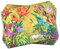 Pimpernel Martha's Choice Collection Tischsets | 4er-Set | hitzebeständige Matten | Brett mit Korkrückseite | hartes Tischset für Esstisch | Maße: 39,9 x 29,7 cm