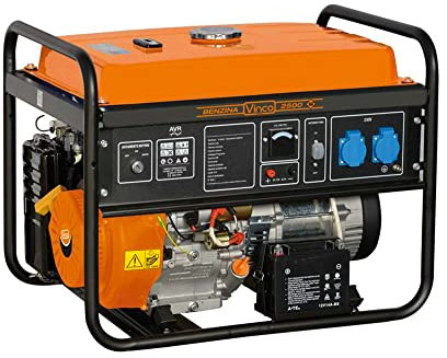 Vinco 60131 Generatore di Corrente Vinco, 2.7 Kw, Nero