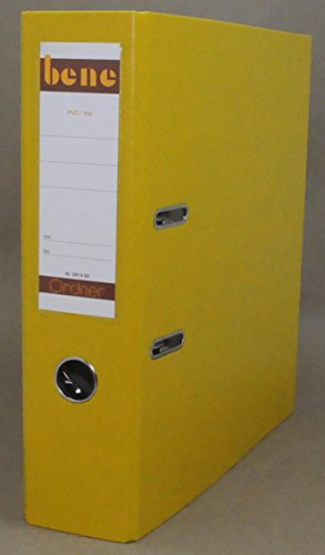 bene Standard-Ordner No1 POWER 8,0 cm gelb