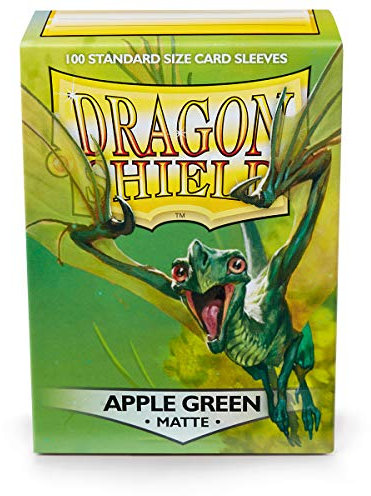 Arcane Tinmen ART11018 Dragon Shield: Matte – Applegreen (100)