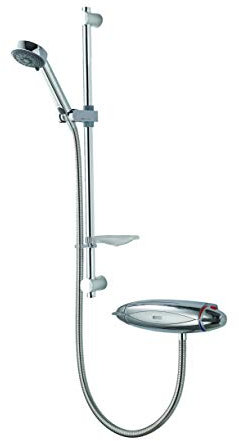 Aqualisa COLT001EA Colt exposed mixer shower with adjustable head, Chrome