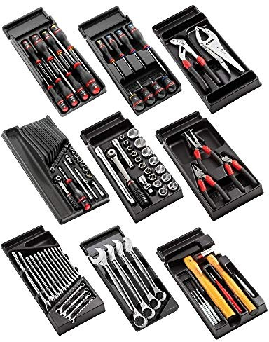 Facom 105 Stück Modul Tool Kit in Storage Tabletts für Jet Speicher Systemen