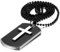 JewelryWe Herren Halskette Militärischen Kreuz Erkennungsmarken Dog Tag Anhänger mit Kugelkette Schwarz Silber Armee Stil