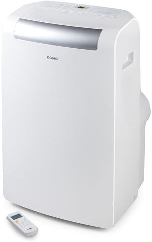 DOMO DO324A Mobile Airco - Klimaanlage - Für Räume bis zu 40m² - 12.000 BTU - 24 Stunden Timer - 65 dB - Weiß