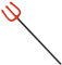 Widmann Mini Forcone da Diavolo Tridente, Rosso, Taglia Unica, 2132O