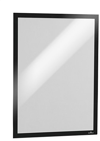 Durable Info-Rahmen Duraframe (A3, selbstklebend mit Magnetverschluss) 6 Stück, schwarz, 488301