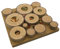 Rosewood Maze-a-Log Treat Challenge Toy for Small Animals – Cardboard Puzzle Feeder and Boredom Breaker, Hide Treats and Food, Safe-to-Chew, Enrichment Toy for Rabbits, Guinea Pigs, Hamsters, Rats